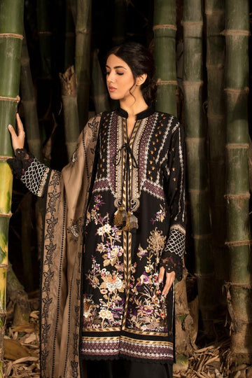 Sobia Nazir 4B Winter Shawl 2021